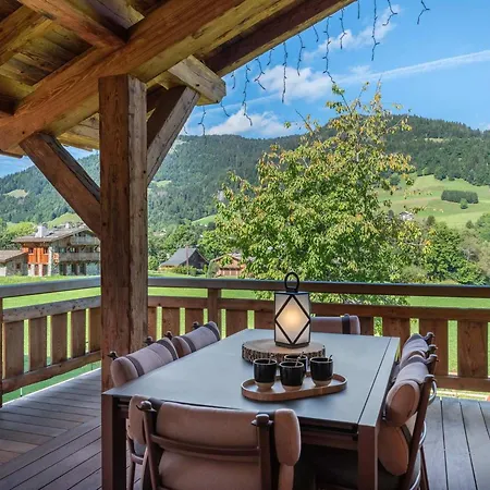 Alpehytte De Luxe Avec Piscine, Sauna, Salle De Sport Et Cinema - Fr-1-569-194 Megève