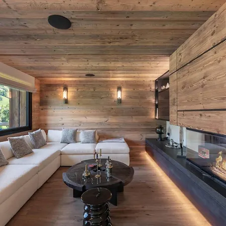 De Luxe Avec Piscine, Sauna, Salle De Sport Et Cinema - Fr-1-569-194 * Megève